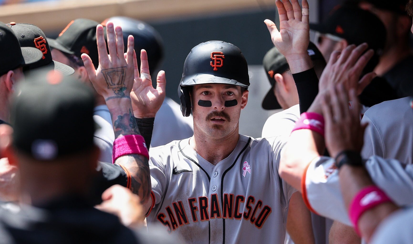 Mike Yastrzemski has been a stud for the Giants for years, but the end of his time in the Bay Area could soon be in sight.