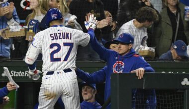 MLB: Miami Marlins at Chicago Cubs