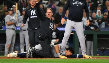 Yankees’ Oswaldo Cabrera taken to hospital after suffering gruesome injury vs. Mariners - SNY