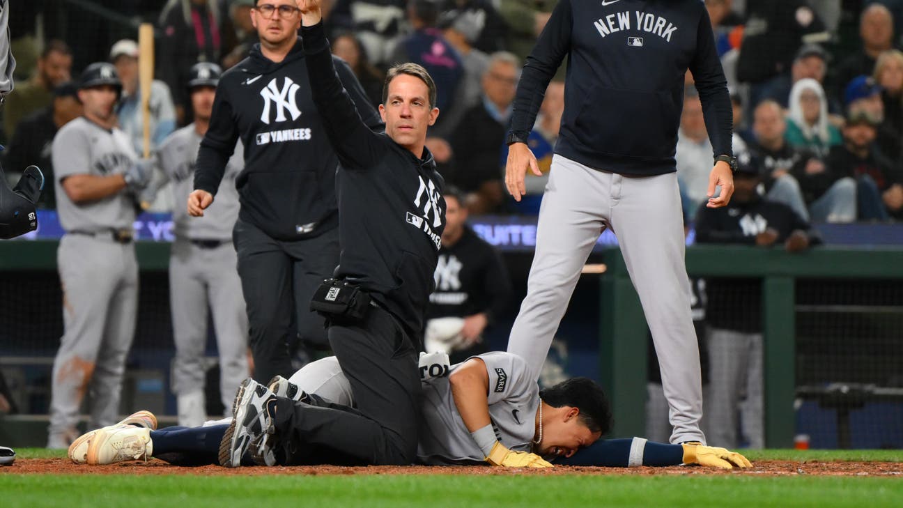 Yankees’ Oswaldo Cabrera taken to hospital after suffering gruesome injury vs. Mariners - SNY