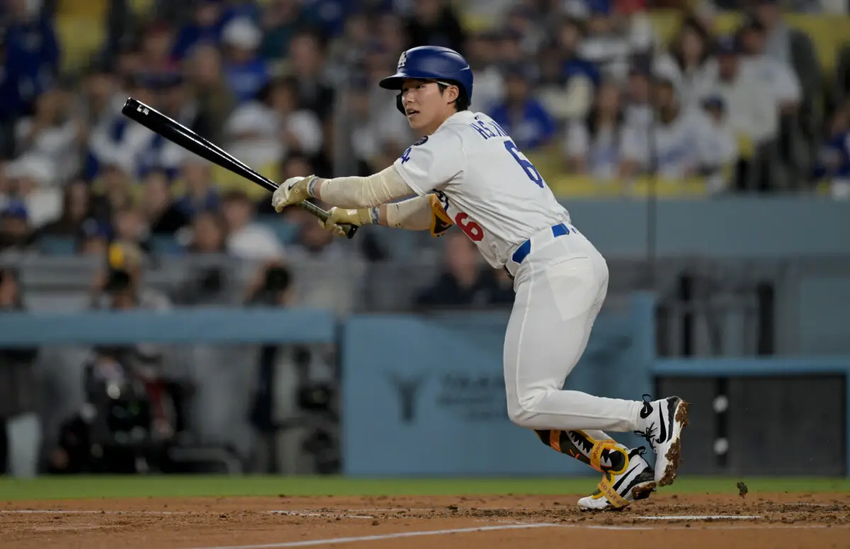 Dodgers' Hyeseong Kim Isn't Worried About Potentially Being Sent Down