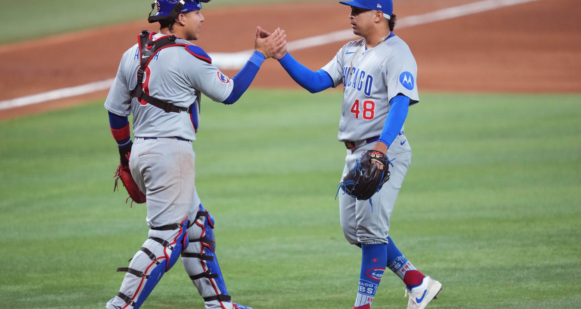 Marlins' offense limited to one run in series-clinching loss to Chicago - Marlins