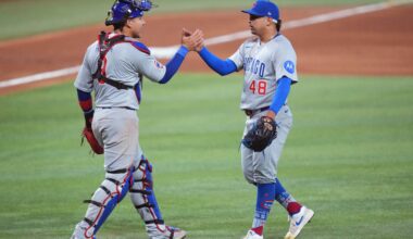 Marlins' offense limited to one run in series-clinching loss to Chicago - Marlins
