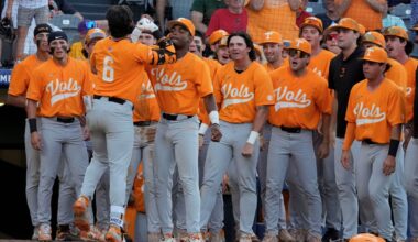 Brandon Arvidson. Credit: Tennessee Athletics/Kate Luffman