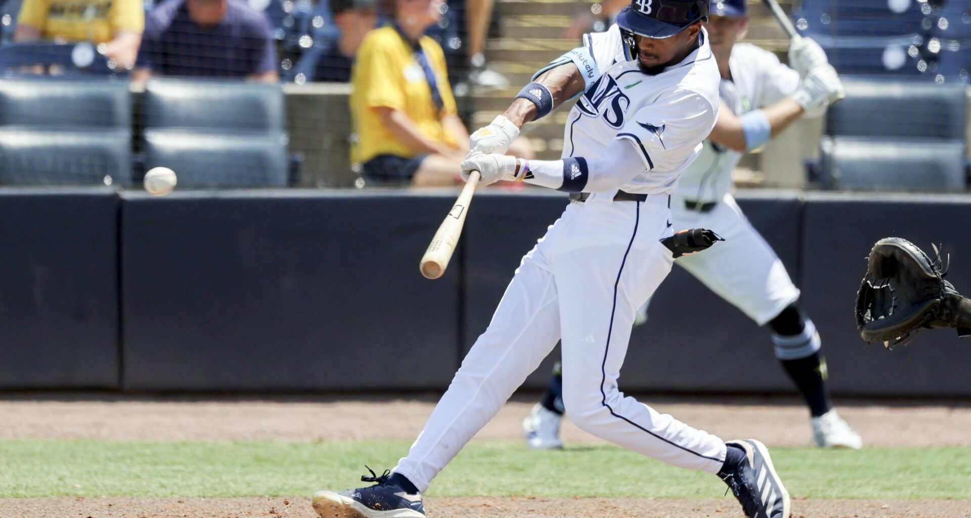 Chandler Simpson Isn't Just Fast, He Can Hit Too