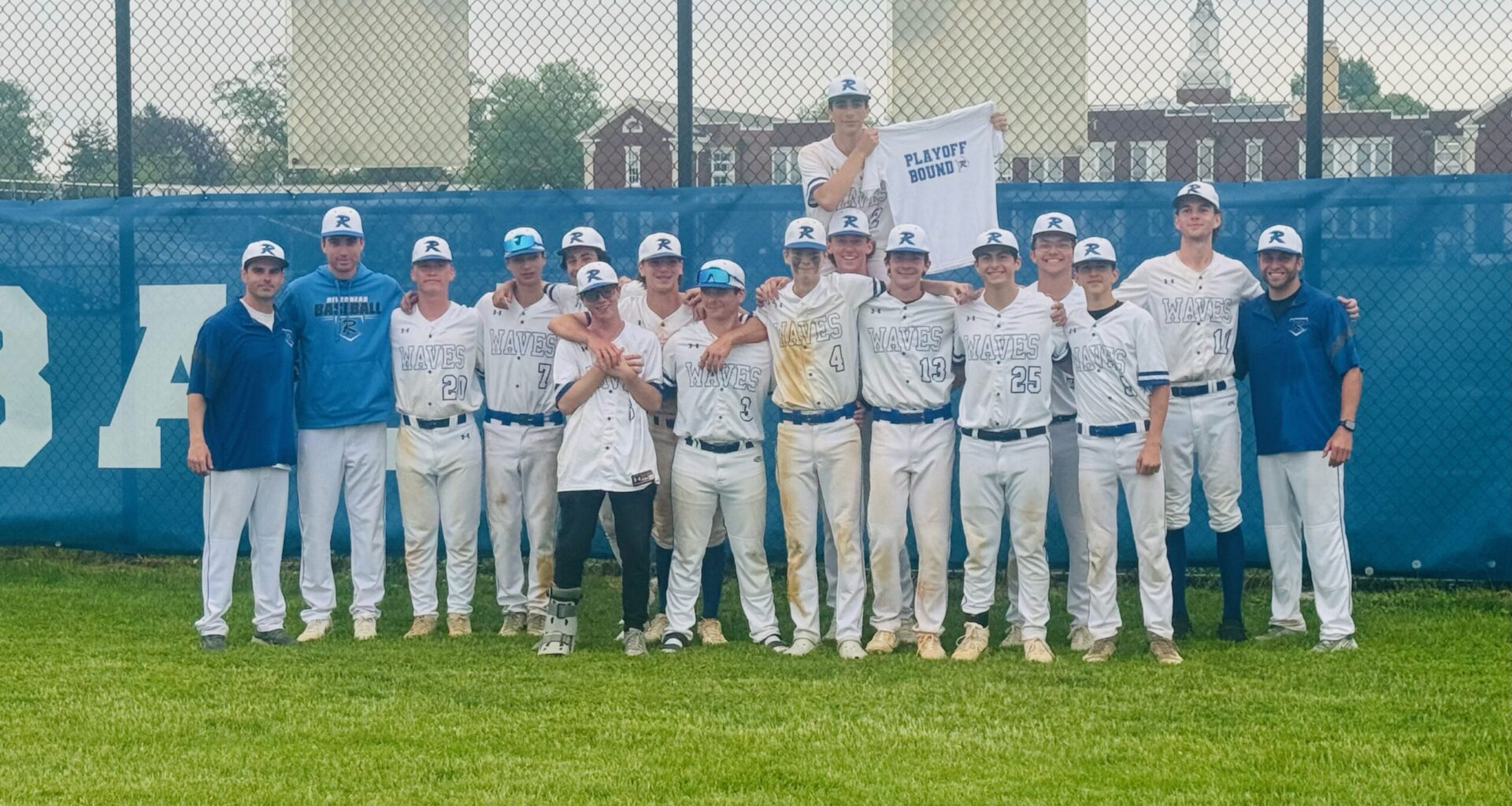 Blue Waves clinch baseball playoffs with a must-win shutout in season finale