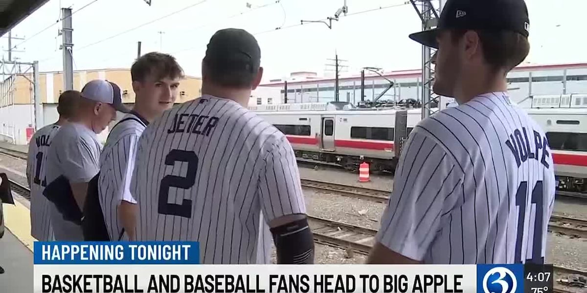 Big sports night in New York City bringing fans from Connecticut to the big apple