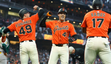 Monster Wilmer Flores game fuels win vs Athletics – NBC Sports Bay Area & California