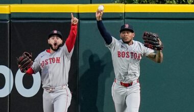Watch Outstanding Home Run Robbery By Red Sox Outfielders