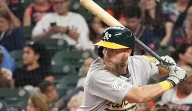 Former Alabama prep standout Drew Avans gets a hit in his first MLB at-bat with the Athletics