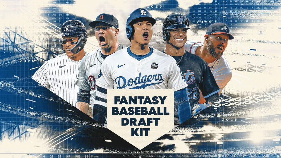 2025 Fantasy Baseball Draft Kit. (Photo by Grant Thomas/Yahoo Sports)