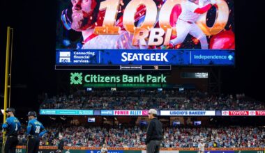 Bryce Harper reaches 1,000 RBIs in the Philadelphia Phillies' 8-4 victory over the Pittsburgh Pirates