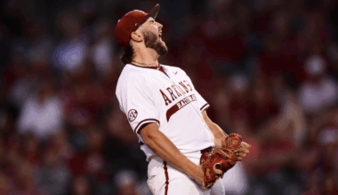 No. 11 Arkansas sweeps No. 1 Texas in career-high weekend