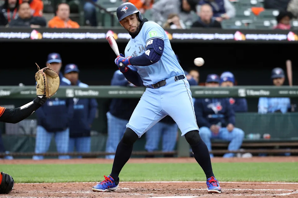 Toronto Blue Jays outfielder George Springer (4)© Daniel Kucin Jr.-Imagn Images
