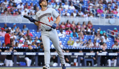 DeJong returns to Nats Park, grateful after scary injury