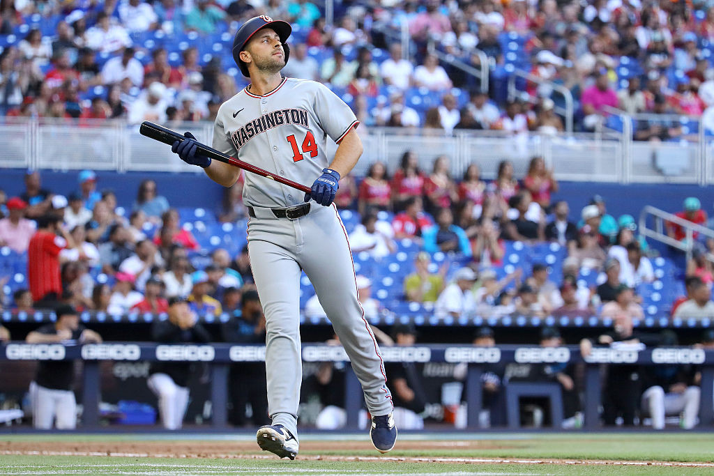 DeJong returns to Nats Park, grateful after scary injury