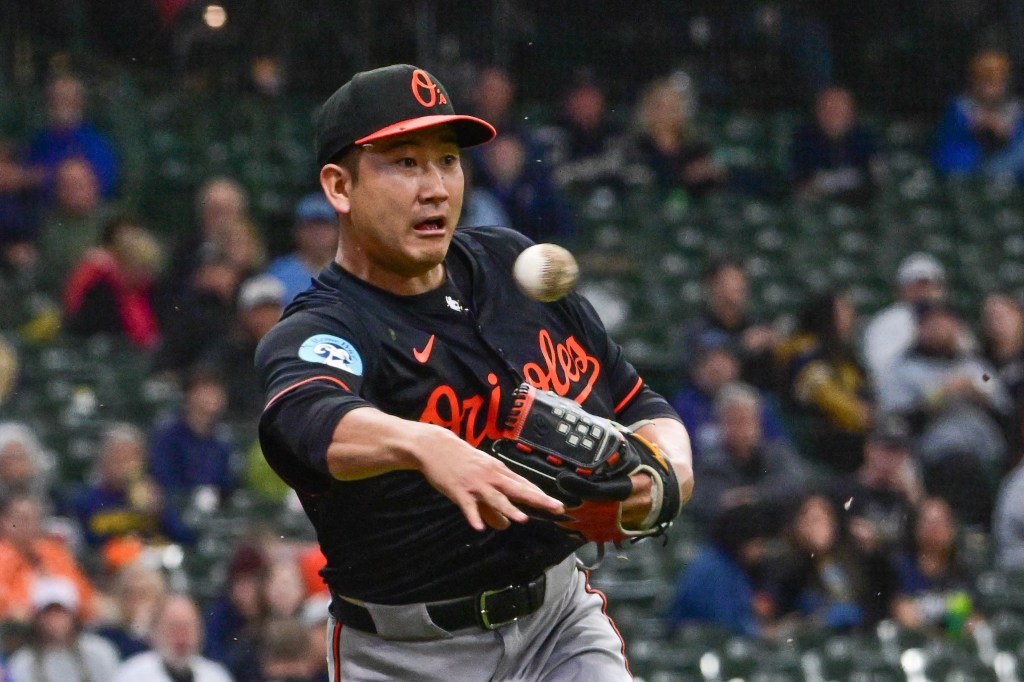Tomoyuki Sugano starts for the Orioles on Tuesday.