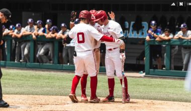 Nebraska baseball defeats Holy Cross
