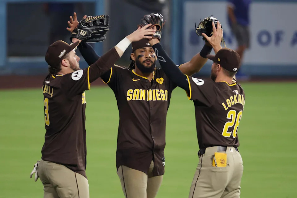 The San Diego Padres take on the Los Angeles Dodgers in Game 3 of their MLB playoff series Tuesday. Here's how to watch the game.