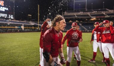 Nebraska baseball beats Michigan State in extra innings in Big Ten tourney