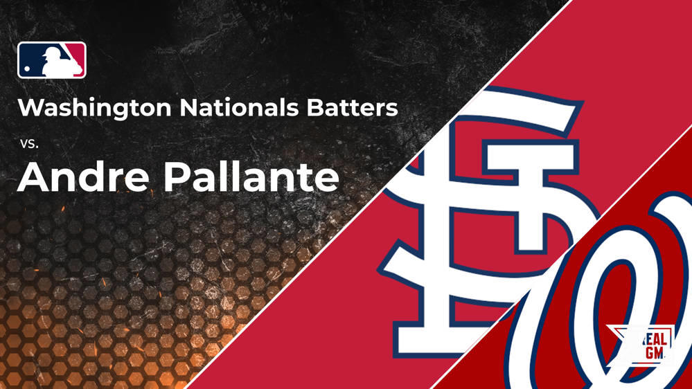 Nationals vs. Andre Pallante and the Cardinals: Batter vs. Pitcher Stats and Odds | May 10