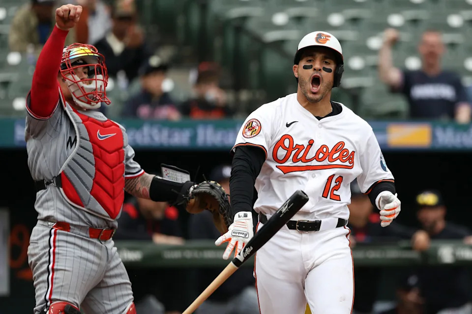 Baltimore Orioles outfielder Ramon Laureano was ejected in the team's first game of a doubleheader against the Minnesota Twins on Wednesday, May 14, 2025.Daniel Kucin Jr&period;-Imagn Images