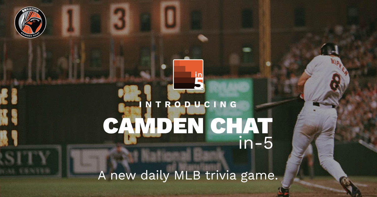 Your daily Orioles trivia game, Monday edition