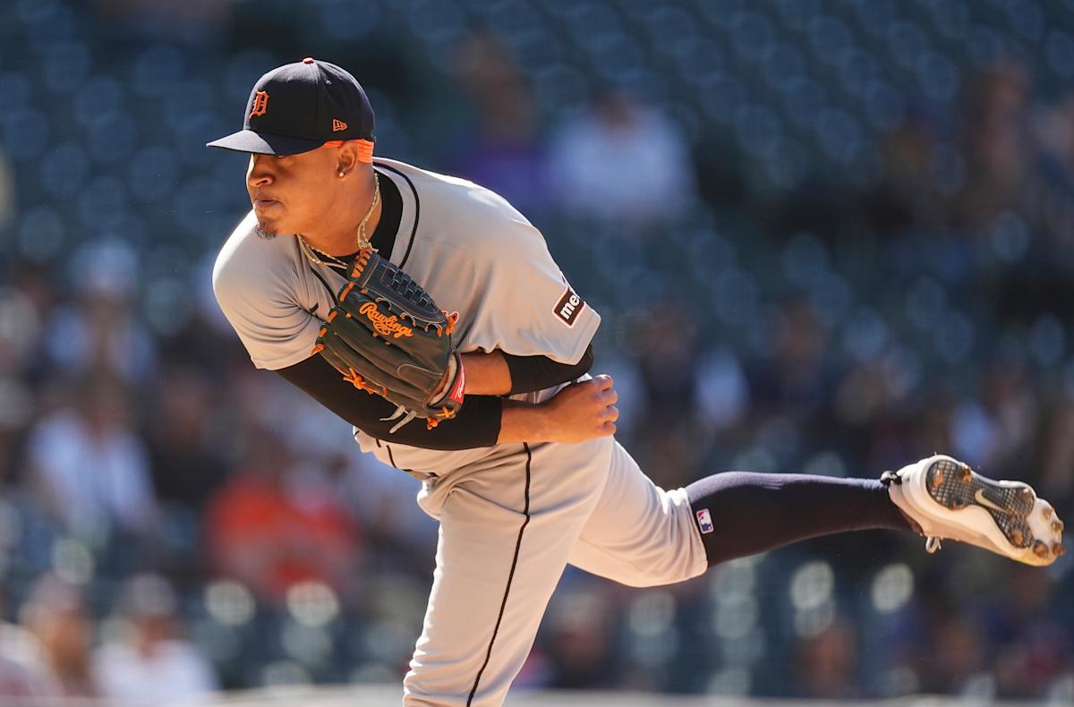 Montero, Keith lead Tigers over slumping Rockies 11-1 to sweep doubleheader