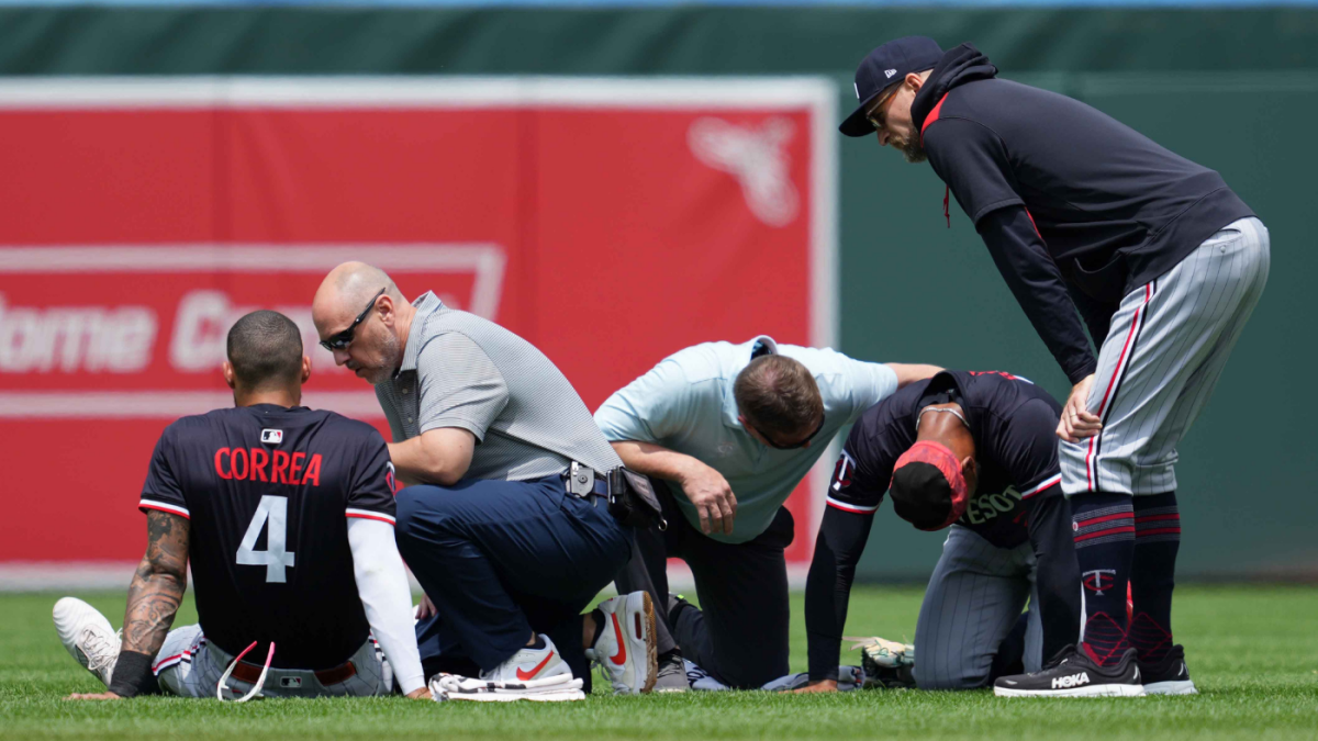 Twins' Carlos Correa, Byron Buxton in concussion protocol after head-to-head collision during game