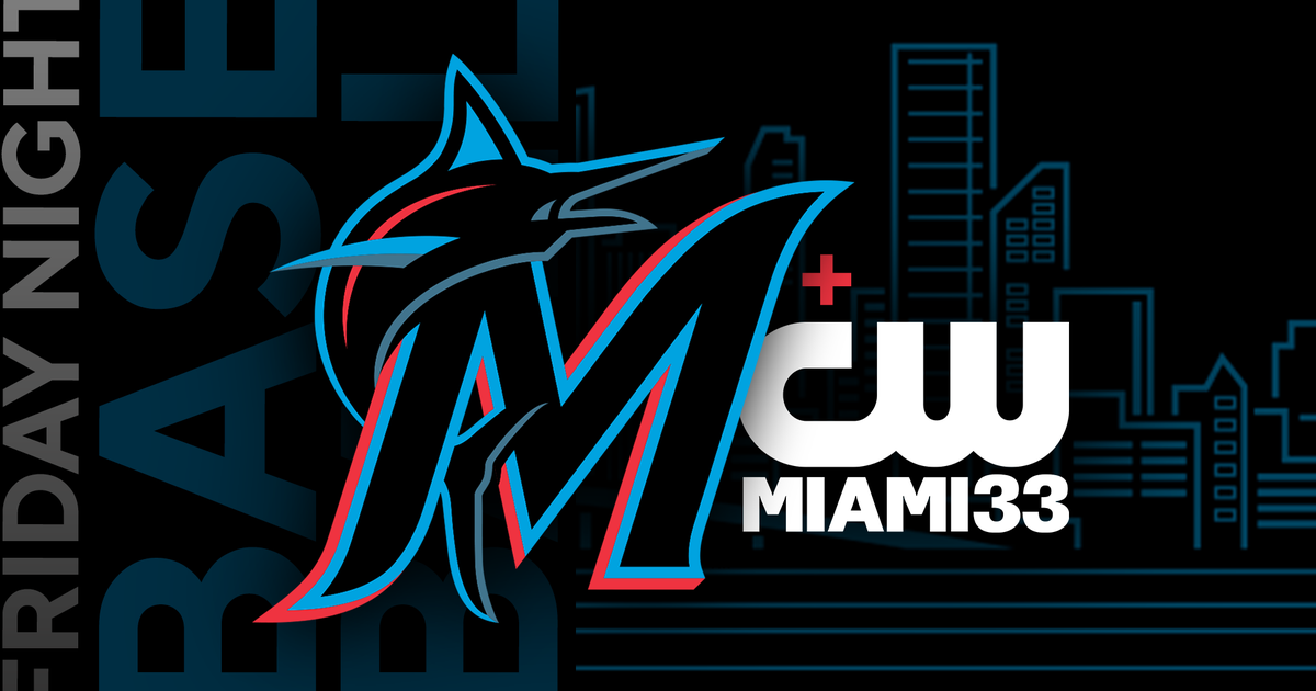 Friday Night Baseball, CW33 to broadcast 15 Miami Marlins games free to South Florida viewers
