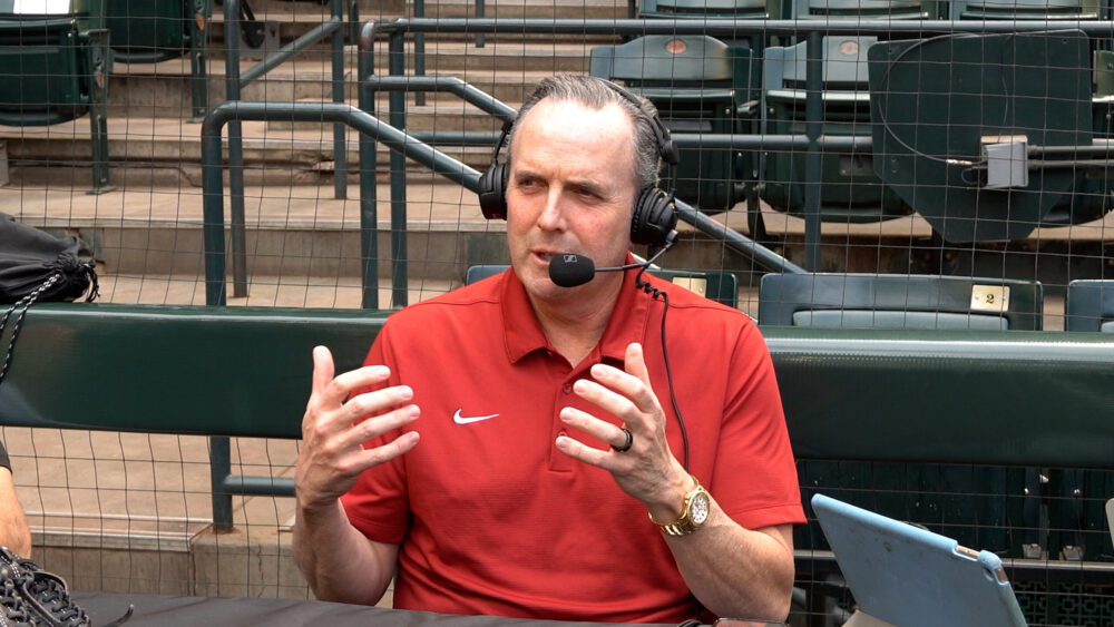 Arizona Diamondbacks CEO and president Derrick Hall at Chase Field. The D-backs lease the stadium o...