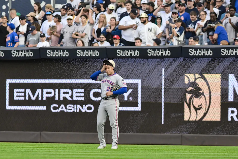 New York Mets outfielder Juan Soto (22).John Jones-Imagn Images