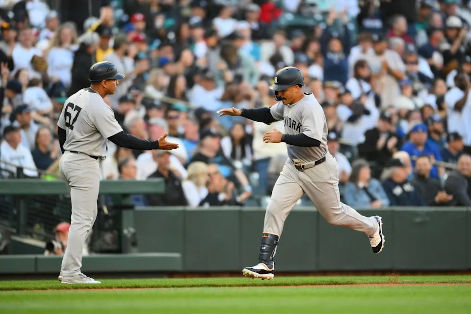 MLB: New York Yankees at Seattle Mariners, trent grisham