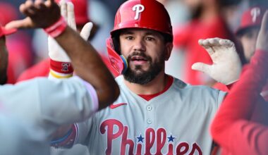 Kyle Schwarber, Nick Castellanos and Alec Bohm each hit HRs as Philadelphia Phillies beat Rays
