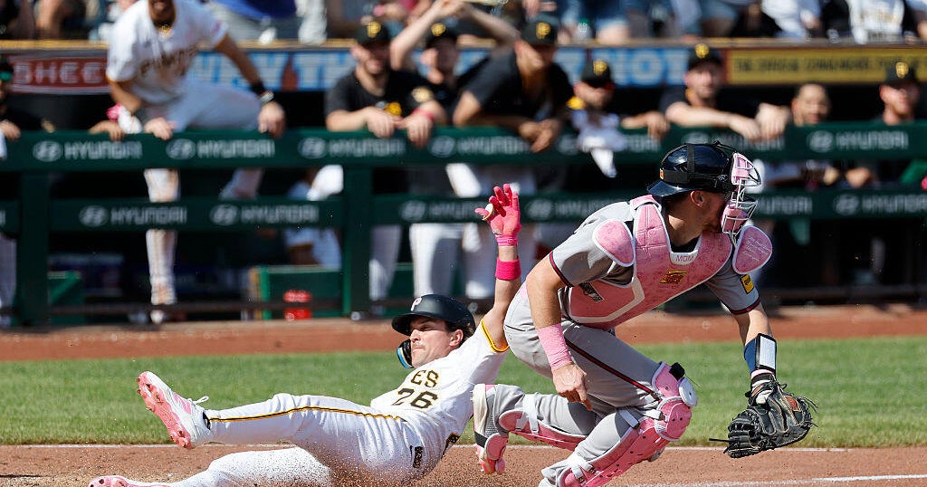 Joey Bart's hard ground ball in the bottom of the 9th gives Pirates a 4-3 win over Braves