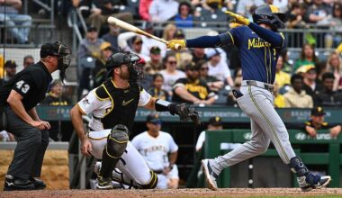Turang's double leads Brewers to series finale victory over Pirates