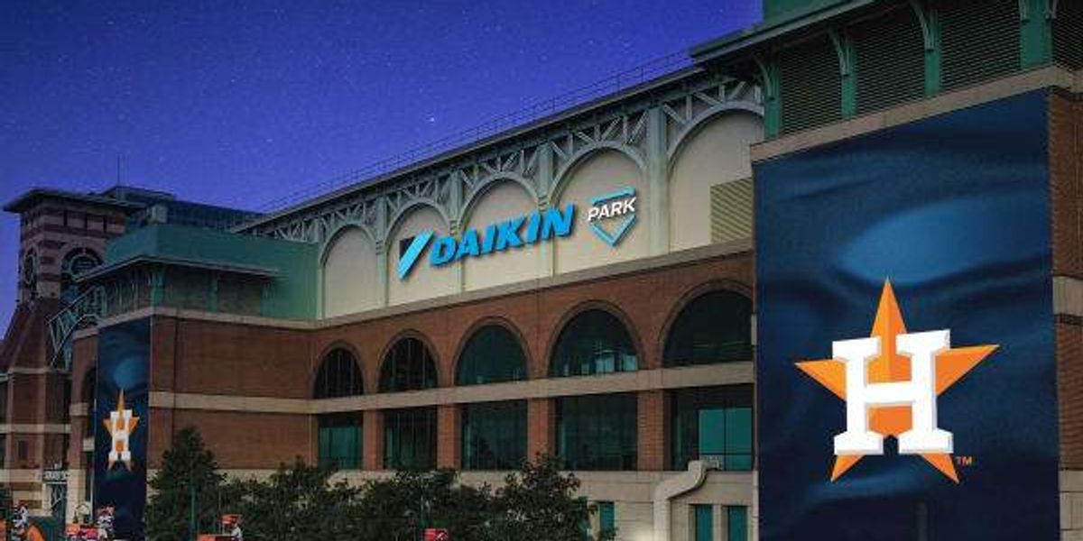 Houston Astros will rebrand baseball stadium Daikin Park