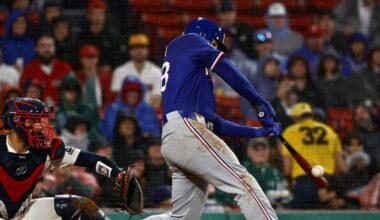 Rangers’ bats come alive with new coach Boone in dugout, beating the Red Sox 6-1 – Boston 25 News