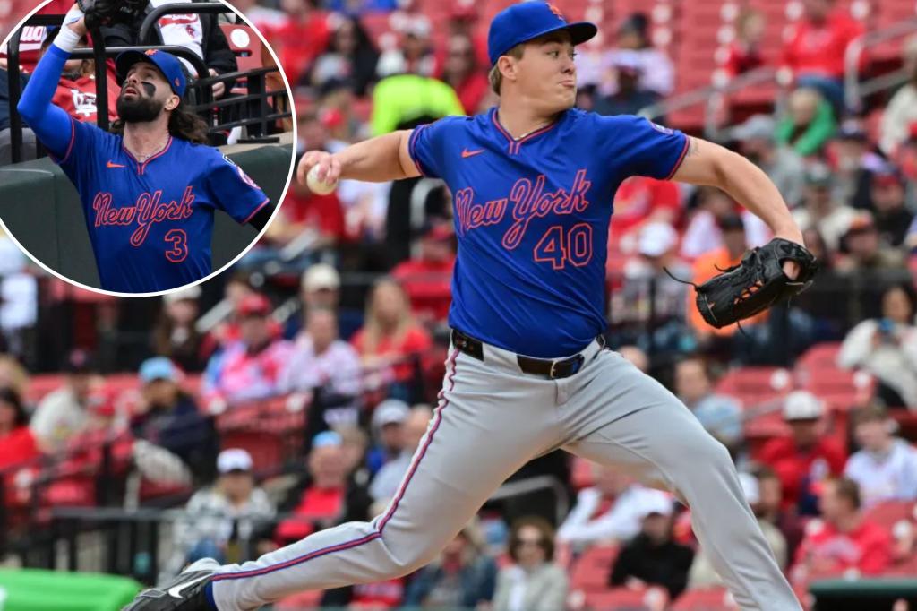 Blade Tidwell roughed up in MLB debut, Jesse Winker injured as Mets drop Game 1
