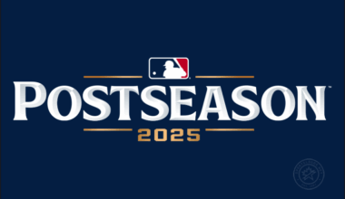 MLB Postseason Logo Primary Dark Logo (2025) - The 2025 MLB Postseason Logo carries over the same design as what had been used in 2024 --