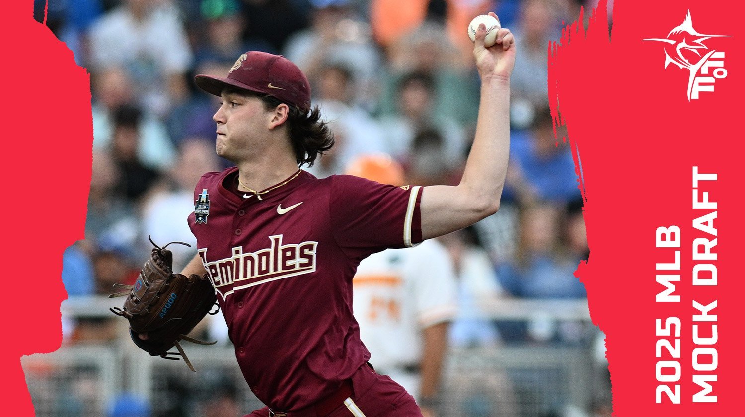 2025 MLB Mock Draft Consensus Board - Miami Marlins