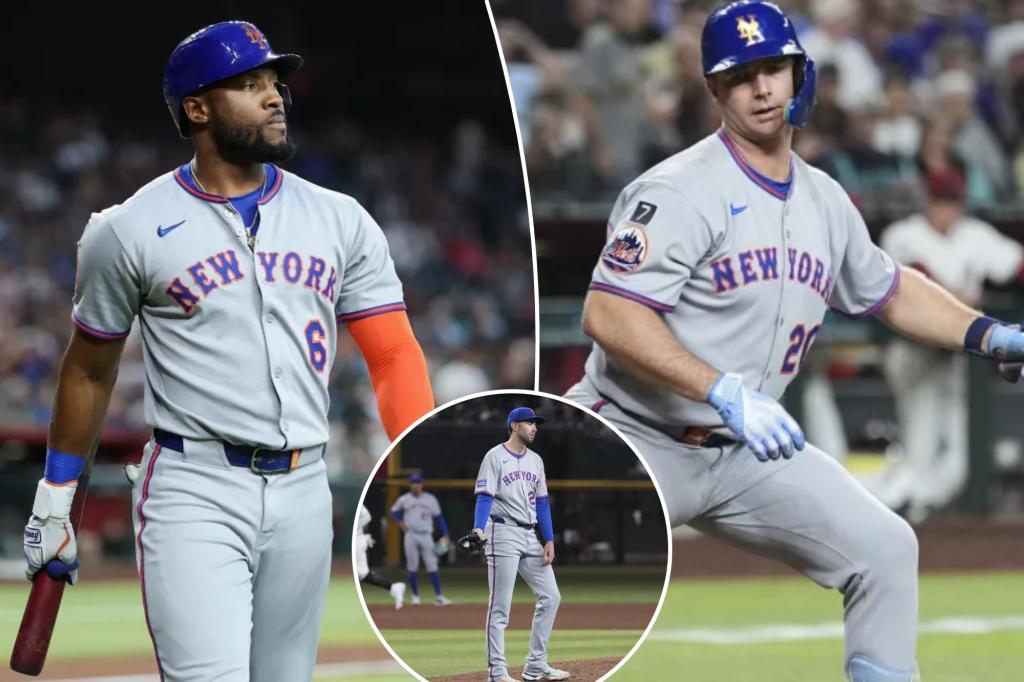 Mets' offense falls flat in listless loss to Diamondbacks