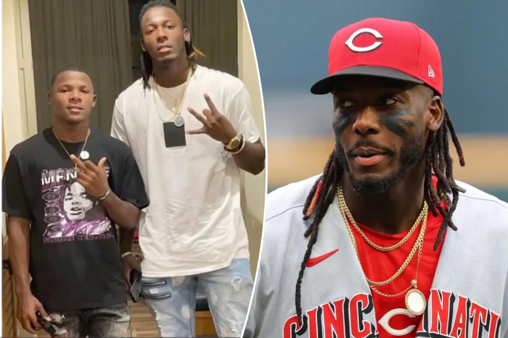 Reds' Elly De La Cruz's brother gives middle finger in MLB Network blunder