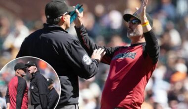 Diamondbacks manager Torey Lovullo flips script on umpires in wild ejection meltdown