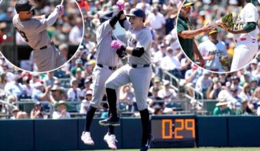 Yankees rough up Luis Severino in lopsided win over Athletics