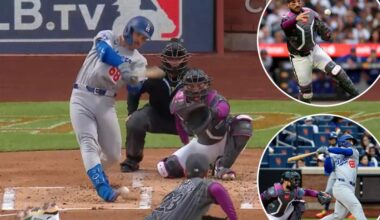 Dodgers get bizarre run vs. Mets off blown call when ball bounces off shin