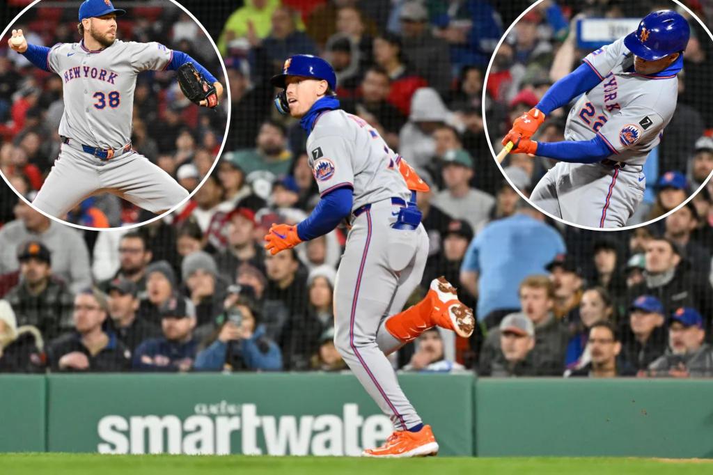 Brett Baty carries Mets' reconfigured lineup over Red Sox to snap skid