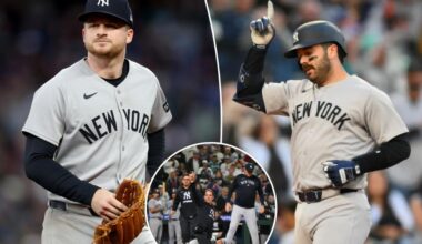 Yankees' win over Mariners overshadowed by Oswaldo Cabrera injury