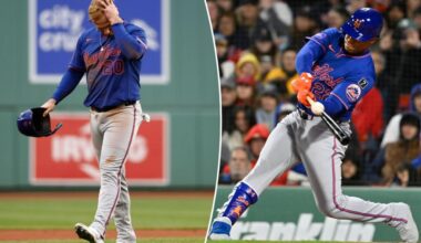 Juan Soto, Mets offense's struggles continue in series-opening loss to Red Sox