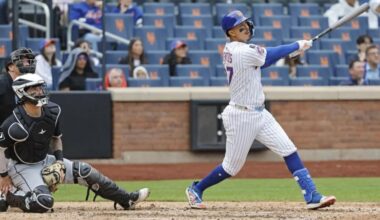 Mark Vientos belts slump-busting three-run homer in Mets' loss